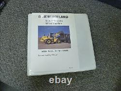 New Holland W110 W130 W170B W190B Wheel Loaders Service Repair Training Manual