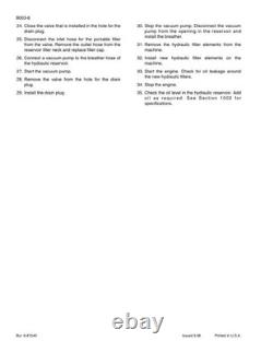 New Holland W110, W130 Wheel Loader Service Manual Repair Shop Book