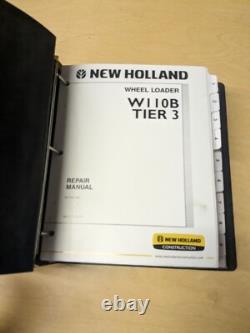New Holland W110B Tier 3 Wheel Loader OEM Service Repair Manual