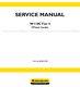 New Holland W110C Tier 4 Repair Service Manual FREE PRIORITY MAIL
