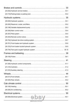New Holland W110D Tier2 Wheel Loader Service Manual Repair Shop Book