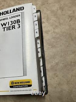 New Holland W130B Tier 3 Wheel Loader Service Manual Complete Original