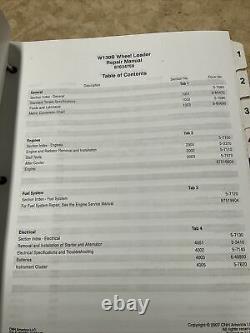 New Holland W130B Tier 3 Wheel Loader Service Manual Complete Original