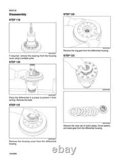 New Holland W130B Tier 3 Wheel Loader Service Manual Repair Shop Book