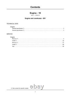 New Holland W130C, W170C Tier 4B Wheel Loader Service Manual Repair Shop Book