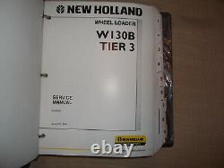 New Holland W130b Tier III 3 Wheel Loader Service Shop Repair Workshop Manual