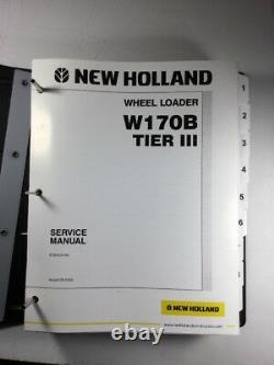 New Holland W170B Tier 3 Wheel Loader Service Repair Manual