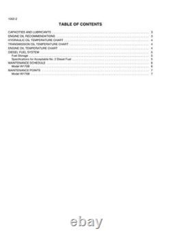 New Holland W170B Wheel Loader Service Manual Repair Shop Book