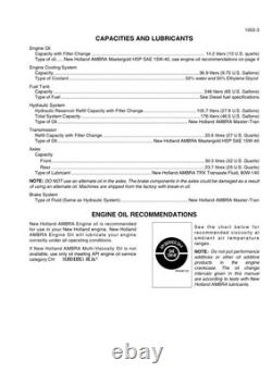 New Holland W170B Wheel Loader Service Manual Repair Shop Book