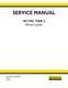 New Holland W170C Tier 2 Wheel Loader Service Manual Repair Shop Book