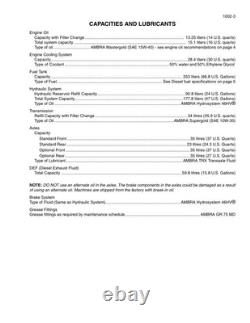 New Holland W170C Tier 2 Wheel Loader Service Manual Repair Shop Book