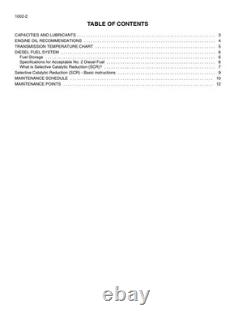 New Holland W170C Tier 4 Wheel Loader Service Manual Repair Shop Book