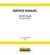 New Holland W170C Tier 4B Wheel Loader Service Manual Repair Shop Book