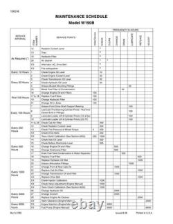 New Holland W190B Tier 3 Wheel Loader Service Manual Repair Shop Book