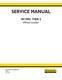 New Holland W190C Tier 2 Wheel Loader Service Manual Repair Shop Book