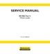 New Holland W190C Tier 4 Wheel Loader Service Manual Repair Shop Book