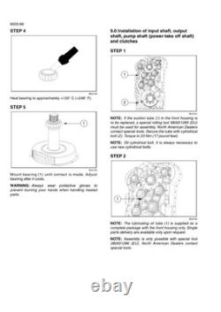 New Holland W190C Tier 4 Wheel Loader Service Manual Repair Shop Book