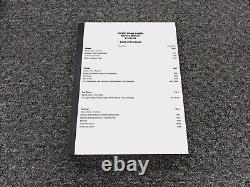 New Holland W190C Wheel Loader Engine Fuel Electrical Service Repair Manual