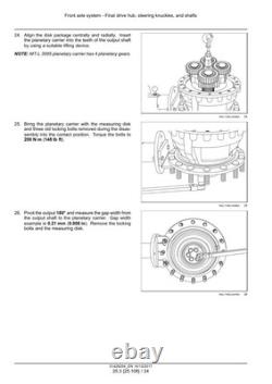 New Holland W190D Stage IV Wheel Loader Service Manual Repair Shop Book