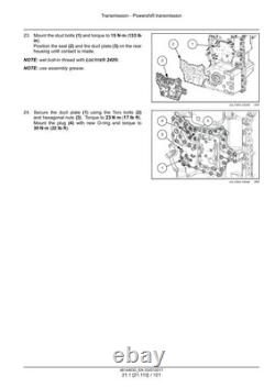 New Holland W190D Stage IV Wheel Loader Service Manual Repair Shop Book