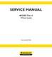 New Holland W230C Tier 4 Wheel Loader Service Manual Repair Shop Book