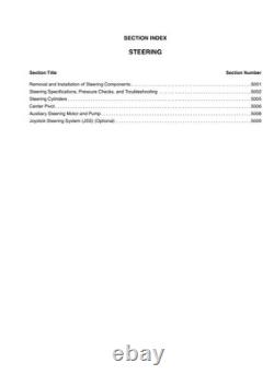 New Holland W230C Tier 4 Wheel Loader Service Manual Repair Shop Book