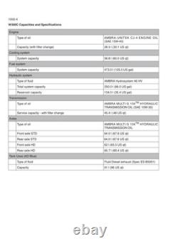 New Holland W270C, W300C Tier 4 Wheel Loader Service Manual Repair Shop Book