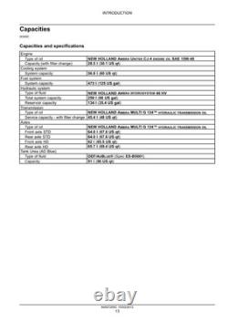 New Holland W270C, W300C Tier 4 Wheel Loader Service Manual Repair Shop Book