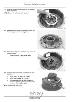New Holland W270C, W300C Tier 4 Wheel Loader Service Manual Repair Shop Book