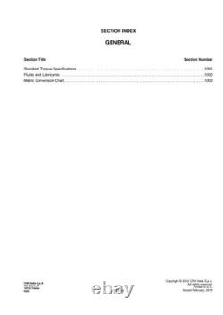 New Holland W270C, W300C Wheel Loader Service Manual Repair Shop Book