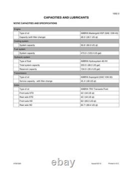 New Holland W270C, W300C Wheel Loader Service Manual Repair Shop Book