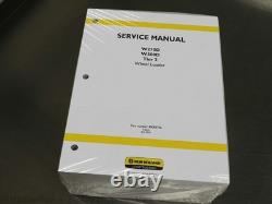 New Holland W270D, W300D Tier 2 Wheel Loader Service Manual Repair Shop Book