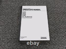 New Holland W50C W60C W70C W80C 4A Interim Compact Wheel Loader Operator Manual
