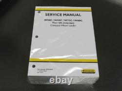 New Holland W50C, W60C, W70C, W80C Tier 4A Compact Wheel Loader Service Manual