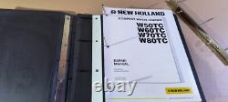 New Holland W50TC, 60,70,80 Compact Wheel Loader Repair Manual FREE SHIPPING
