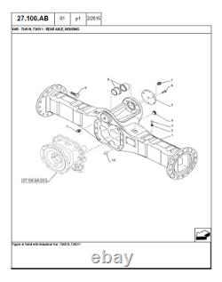 New Holland W50c Compact Wheel Loader Std, Tc Tier 4 Parts Catalog