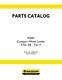 New Holland W60c Compact Wheel Loader Std, Zb Tier 4 Parts Catalog