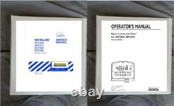 New Holland bR7060 BR7070 Service Manual & bale command Ops manual 2 BOOKS free