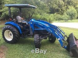 New Holland tractor Tc40d 4x4 2spd hydro 40 hp diesel with loader