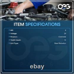 New Starter Fits New Holland Wheel Loader LW130B 2005-On 5801577136 TS6217 MS239