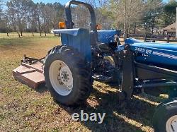 New holland 4630 tractor with turbo and front loader