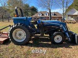New holland 4630 tractor with turbo and front loader