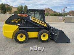 New-holland L228 Skid Steer Loader Loaded, Ac, Joy Stick, 2 Speed, Low Hours