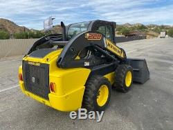 New-holland L228 Skid Steer Loader Loaded, Ac, Joy Stick, 2 Speed, Low Hours