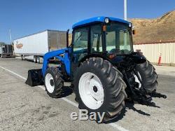 New-holland Tn75d 4x4, Ac, Loader, Low Hours, New Tires, California Tractor