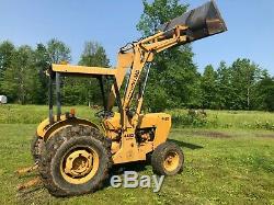 New holland ford 445D tractor loader, 1341 hours, new tires, hydraulic remote
