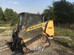 Newholland C227 Track Skid Steer Loader. Cab With Air