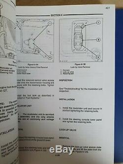 Nh Ford 455d 555d 575d 655d 675d Tractor Loader Backhoe Service Manual