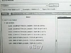 OEM New Holland 47558654 Skid Steer-Compact Track Loader Inst Cluster Some C & L
