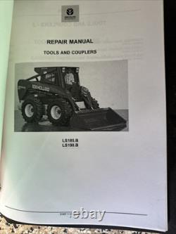 OEM REPAIR MANUAL NEW HOLLAND SKID STEER LS185. B/LS190. B Skid Steer Loader TIDB